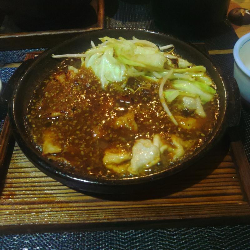 豚のバーベキューソース焼(月の花 （ツキノハナ）)