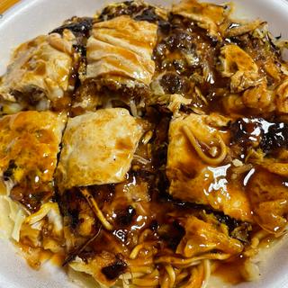 うどん肉玉(お好み焼き 新長)