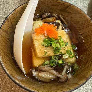 きのこ入揚げ出し豆腐