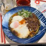 とろ玉肉うどん