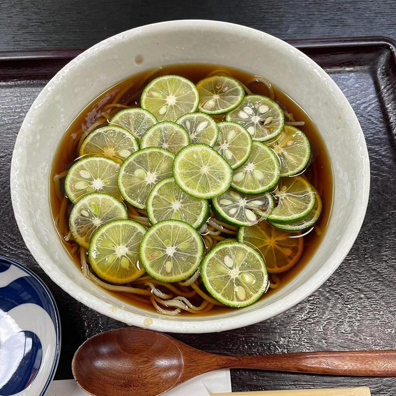 すだち蕎麦(せいがん )