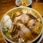 チャーシュー麺 大 茹で卵スライス メンマ