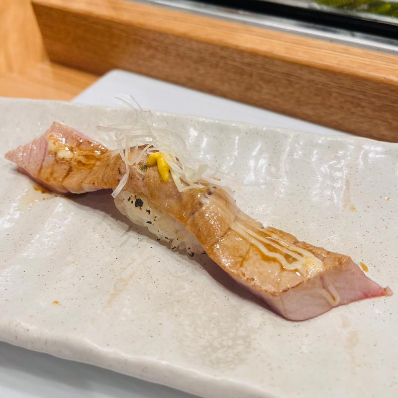 鮪炙りトロ握り(すしの美登利 旬 代々木上原店)