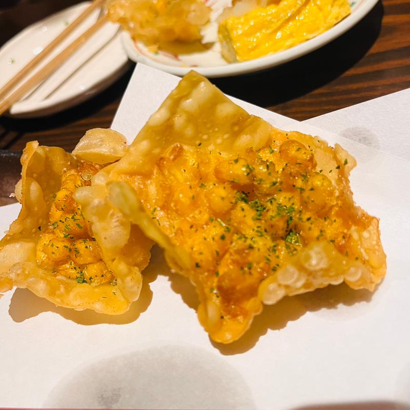 とうもろこしのかき揚げ(にんじんや 市ヶ谷店 )