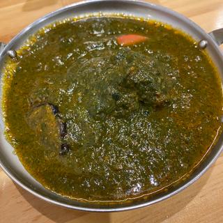 ほうれん草チキンカレー