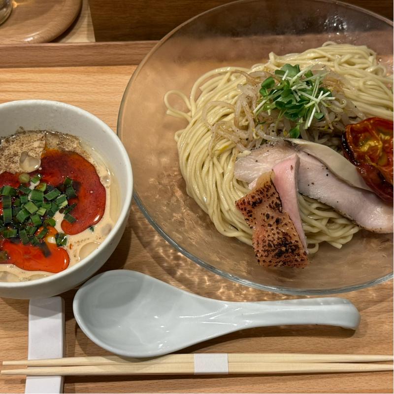 冷やし担々つけそば(開運橋通り ふじ原)