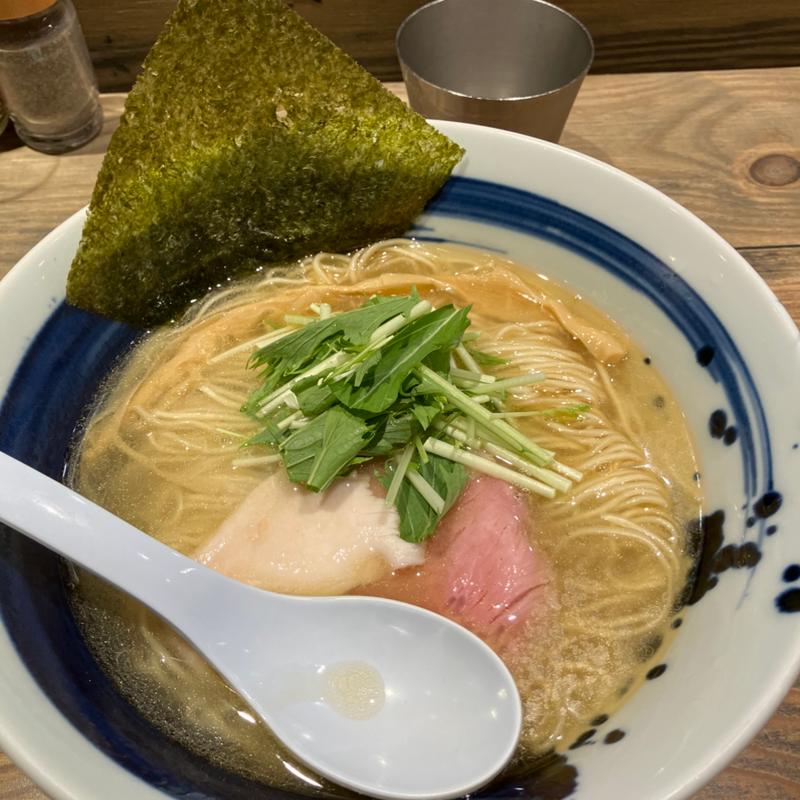 真鯛とノドグロの塩ラーメン(麺屋 翔 みなと)