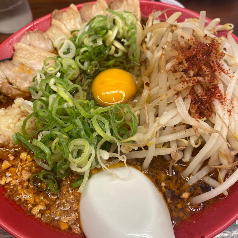 背脂スタミナラーメン『超』(京都北白川ラーメン魁力屋 五反田店)