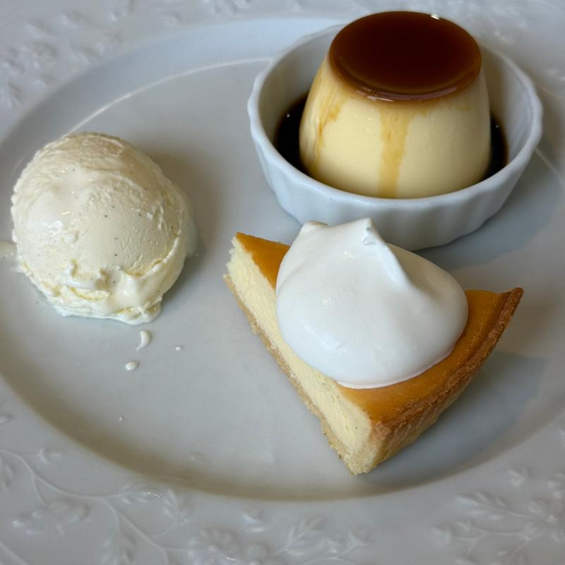 デザートプレート(Cafe´ Morozoff)