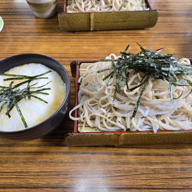 C セット【大根そば&とろとろ丼】(唐沢そば かさはら)