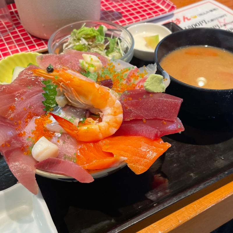 海鮮丼(魚がし )