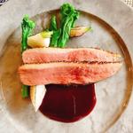 鴨胸肉ソースカラマンシー（ランチコース）