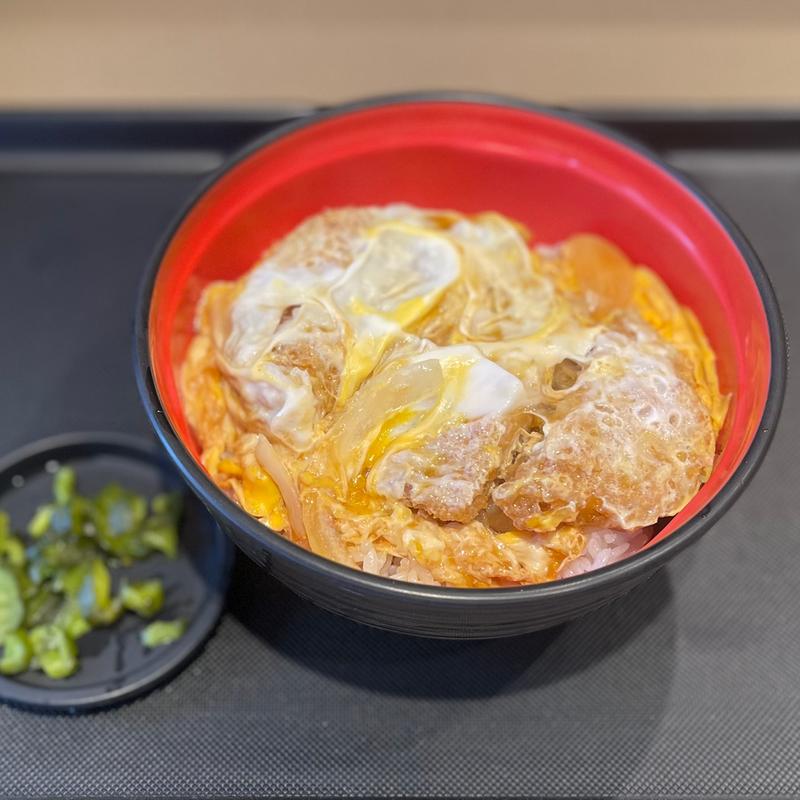 カツ丼セット(名代 富士そば 北千住店 )