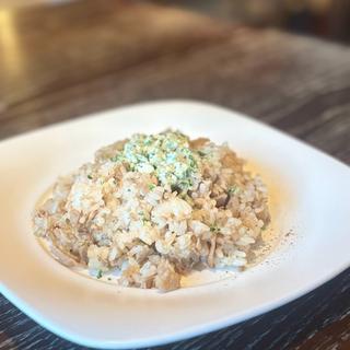 ガーリックまぜご飯