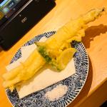 アナゴの一本揚げ