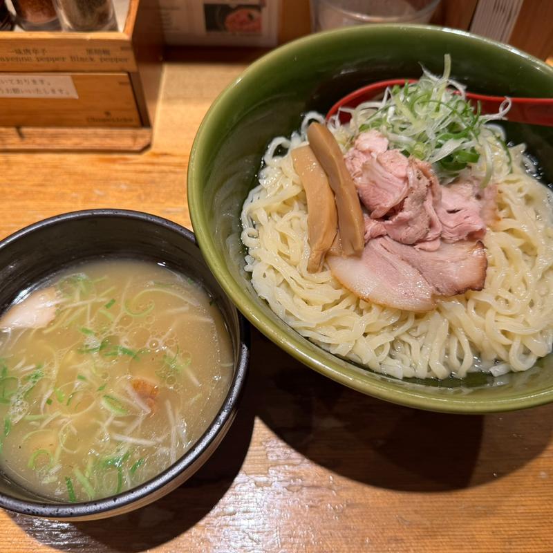 特製昆布水つけ麺(焼きあご塩らー麺 たかはし )