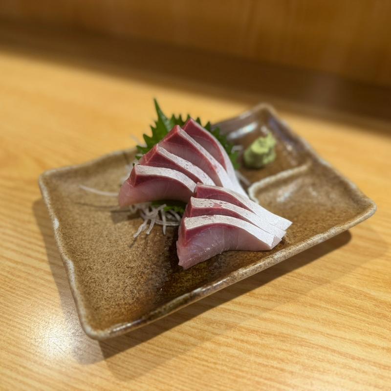 ハマチ刺身(やきとり酒蔵 庄助本店)