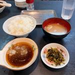 豚天定食(天ぷら定食ながお)