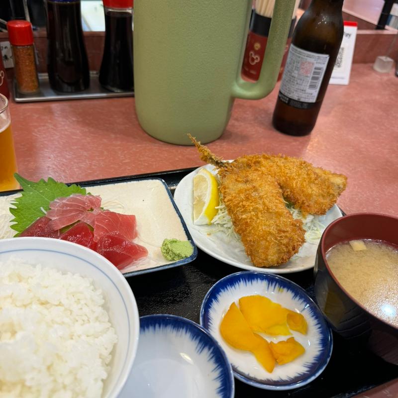 C定食(大田市場三洋食堂)