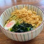 冷やしたぬき蕎麦