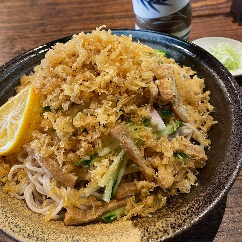 冷やしムジナ 大盛り(長寿庵 千葉松波店)