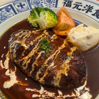 デミグラスハンバーグセット