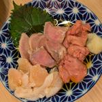 肉刺し盛り合わせ