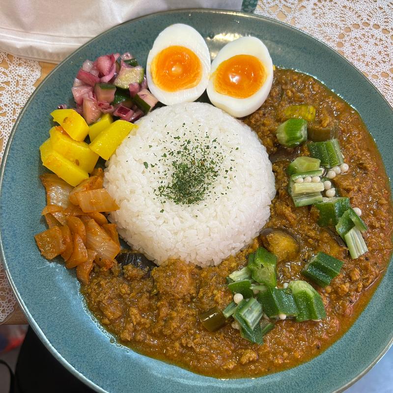 気まぐれキーマカレー(mami+spice(マミタスパイス))