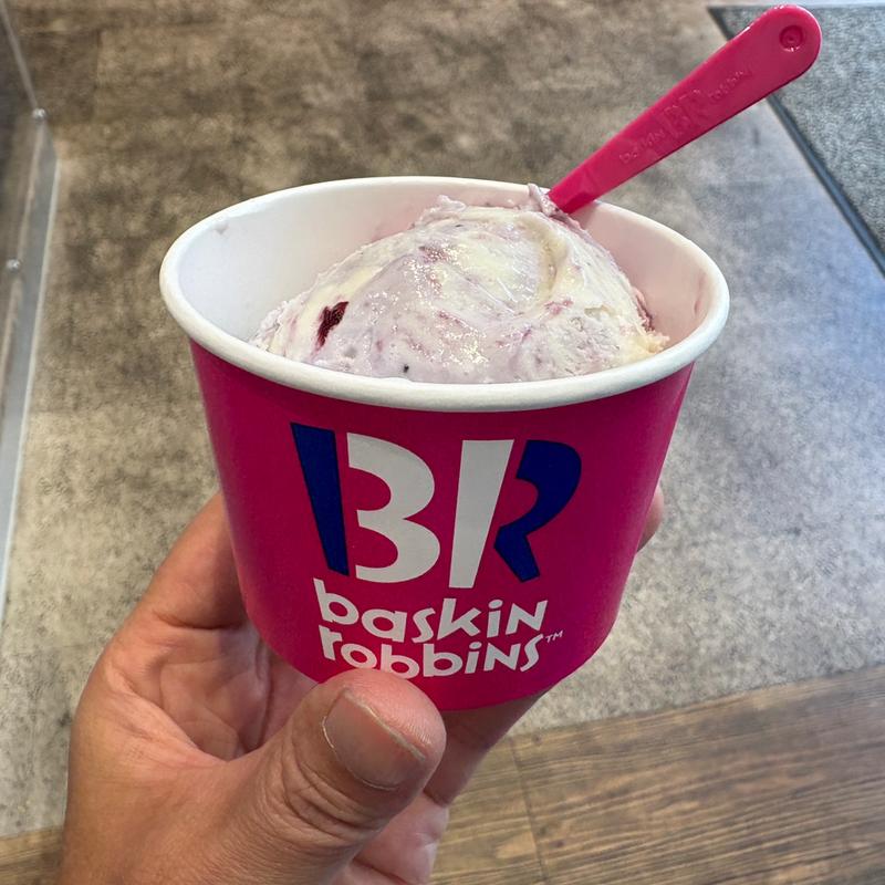 ブルーベリーパンナコッタ(サーティワンアイスクリーム 駒込駅前店)