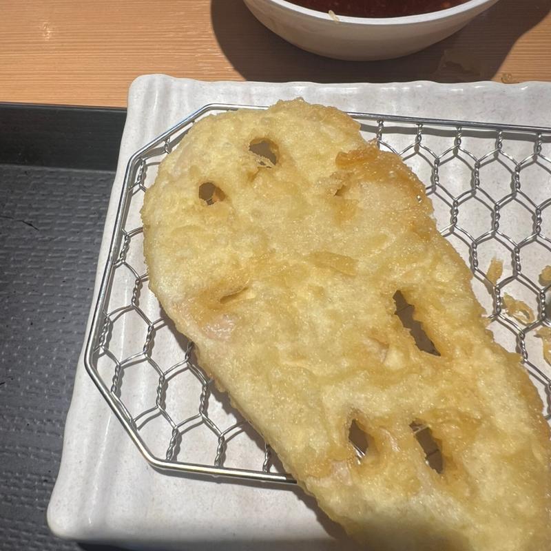 れんこん天(まきの定食)(まきの西神戸)