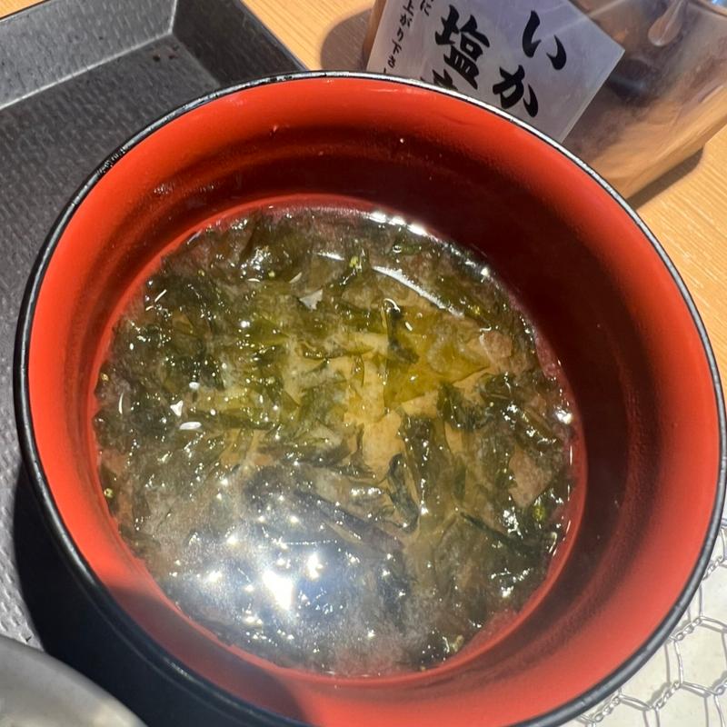 あおさの味噌汁(まきの定食)(まきの西神戸)