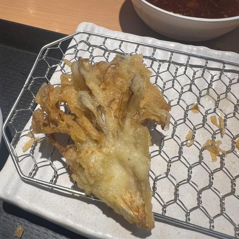 舞茸の天ぷら(まきの定食)(まきの西神戸)