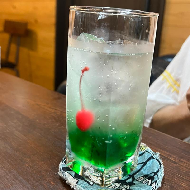 メロンソーダ(コーヒーぼちぼちと)