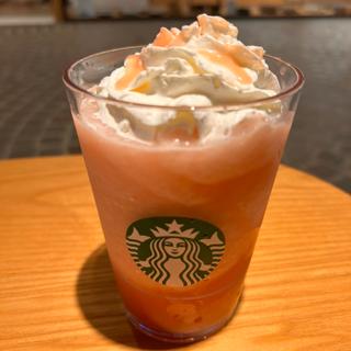 Moreヘブンリーピーチフラペチーノ(スターバックス コーヒー 博多リバレインモール店)
