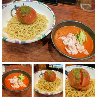 冷やし丸ごとトマトつけ麺