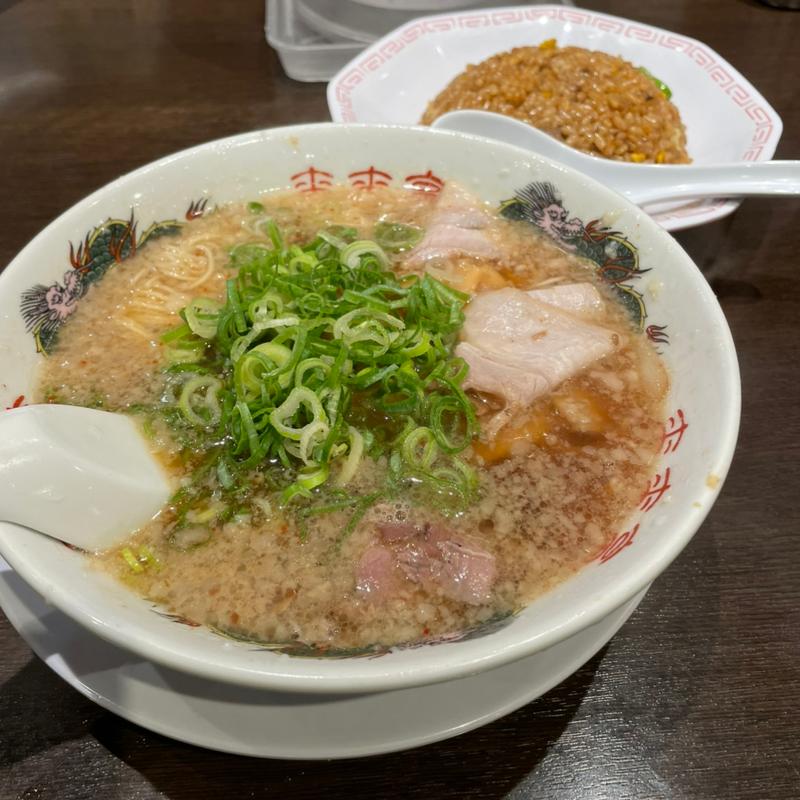 ラーメン(並)+チャーハン定食(来来亭 久御山店 )