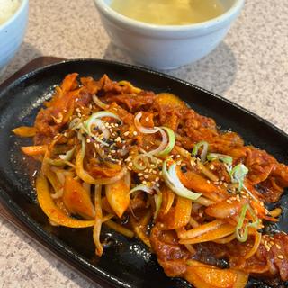 辛味噌プルコギ定食