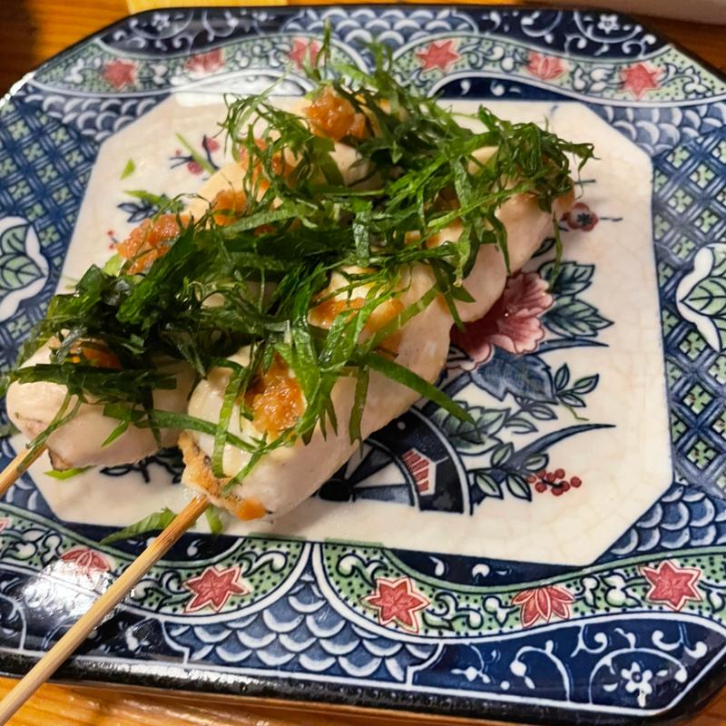 ササミ梅しそ(やきとり　米家 （YONEYA）)