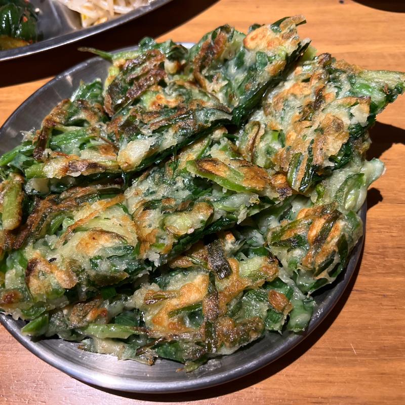 ミナリチヂミ(韓国ポチャ イヨサンソウル)