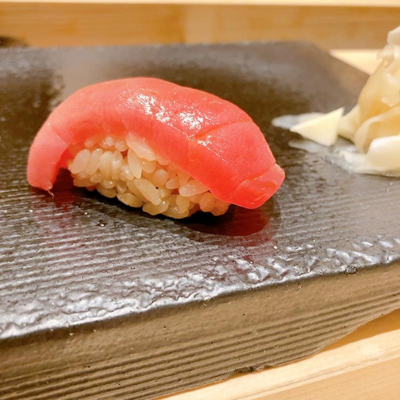 マグロ（ランチコース）(広島 鮨 まつもと)