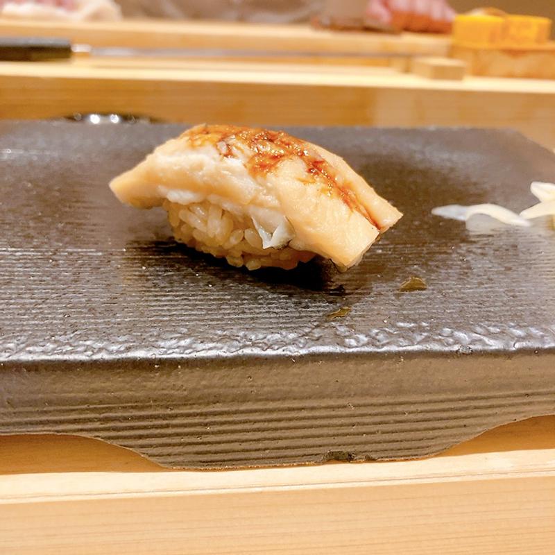 煮穴子（ランチコース）(広島 鮨 まつもと)