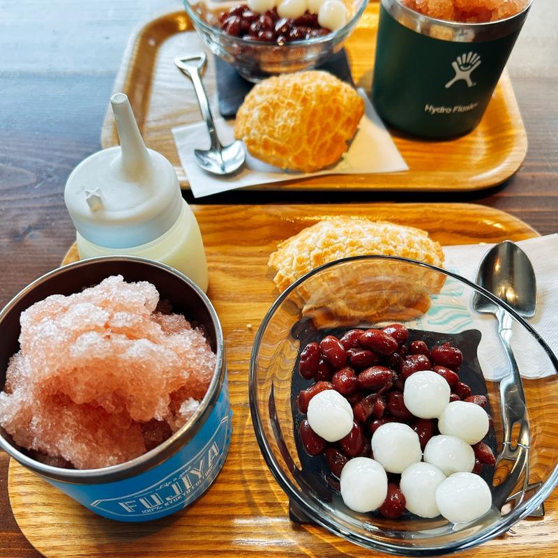 富士屋ぜんざい(富士家 泊本店 （ふじや）)