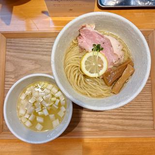 昆布水つけ麺塩
