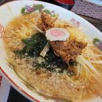 とろ玉チャーシュー炒飯のスープ(幸せの炒飯)