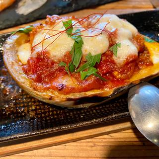 ナスのスカルポーネ