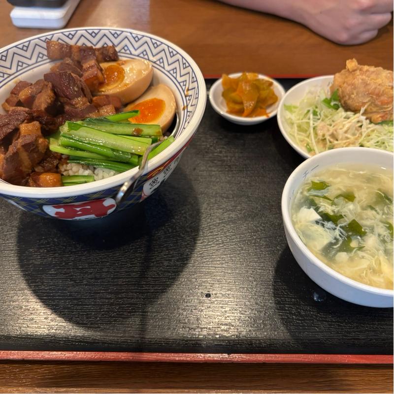 ルーロー飯定食(中国料理Hao Chi (ハオチー))