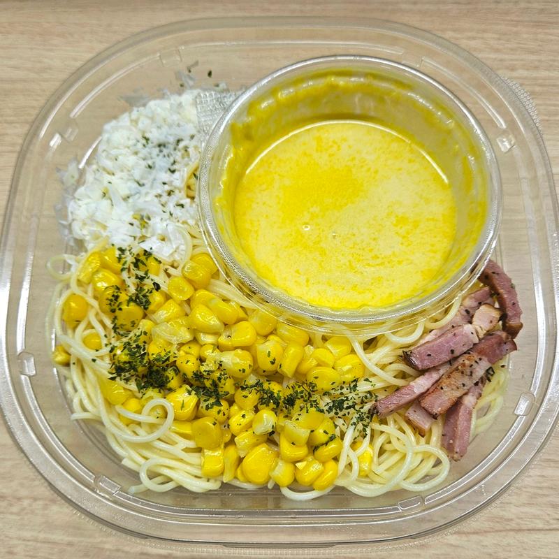 冷製パスタとうもろこしクリーム(セブンイレブン 麹町駅前店)