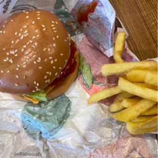 ワッパーチーズJRセット(バーガーキング 稲葉バイパス店)