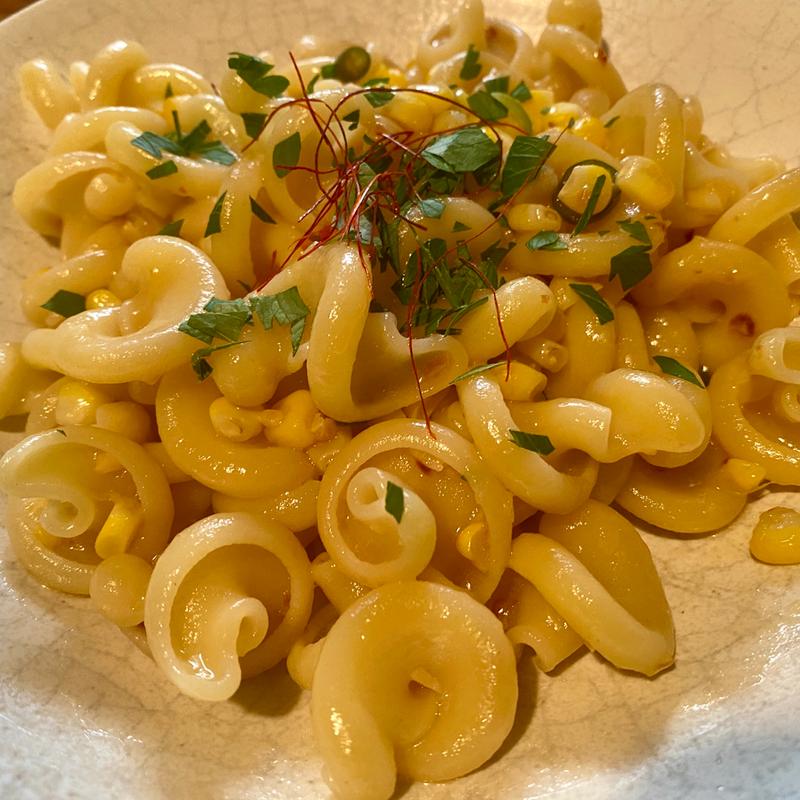 辛！とうもろこしのペペロンチーノ(ピタッティ （Pitatti）)