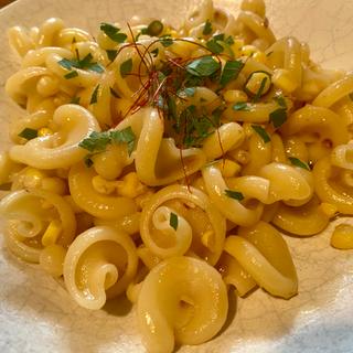 辛！とうもろこしのペペロンチーノ